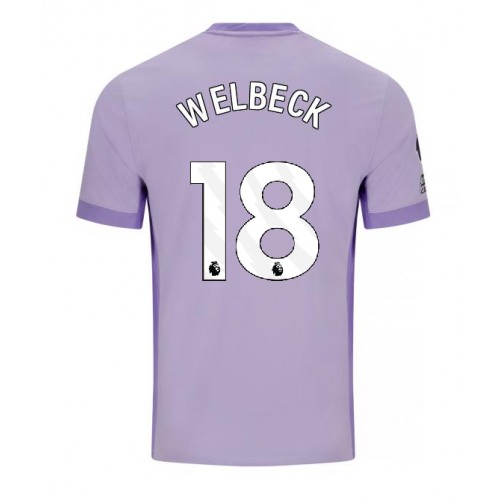 Moški Nogometni dresi Brighton Danny Welbeck #18 Gostujoči 2025-26 Kratek Rokav